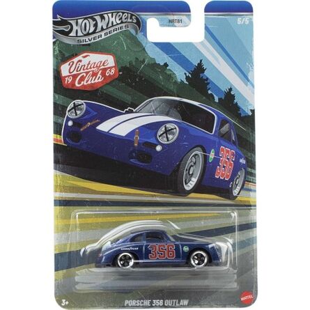 Mattel Hot Wheels Silver Series: Vintage Club 1968 – Porsche 356 Outlaw (JKY28)