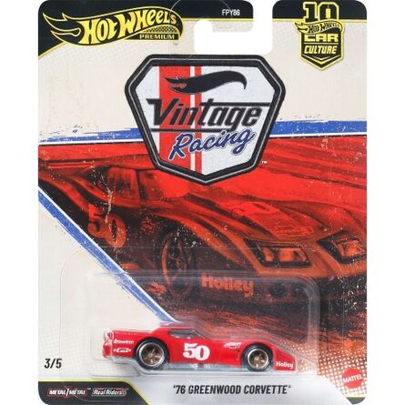 Mattel Hot Wheels: Premium Cars - Racing – Hw Greenwood Corvette (JKF24)