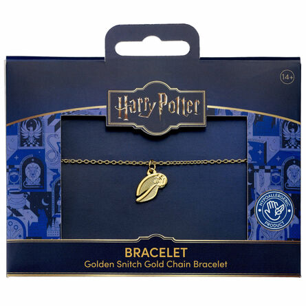 Βραχιόλι Harry Potter Golden Snitch Gold Chain Bracelet