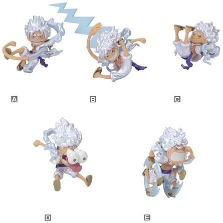 Φιγούρα WCF Luffy Gear 5 Metallic (1pc) (Τυχαία Επιλογή)