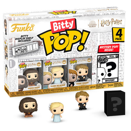 Φιγούρα Funko Bitty Pop! 4-Pack: Harry Potter Goblet of Fire - Rubeus Hagrid, Fleur Delacour, Cedric Diggory