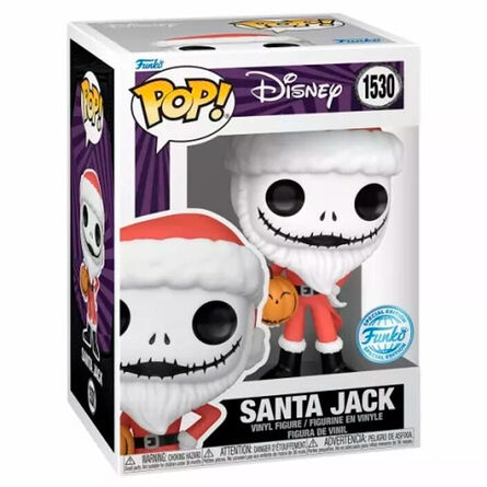 Φιγούρα Funko Pop! The Nightmare Before Christmas - Santa Jack with Jack-O-Lantern (Special Edition)