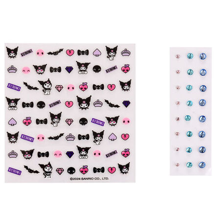 Αυτοκόλλητα Νυχιών Hello Kitty Kuromi Nail Sticker