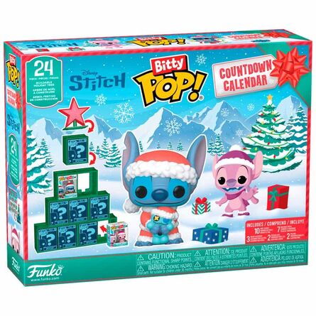 Countdown Calendar: Funko Bitty Pop! Stitch Buildable Holiday Tree