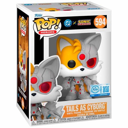 Φιγούρα Funko Pop! Justice League & Sonic - Tails as Cyborg