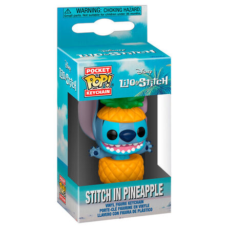 Μπρελόκ Funko Pocket Pop! Lilo & Stitch - Stitch in Pineapple