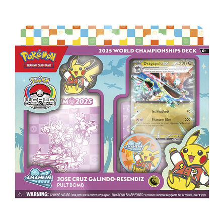 Pokemon TCG 2025 World Championship Deck (1PC) 1τμχ Τυχαία Επιλογή
