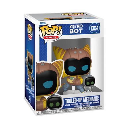 Funko Pop! Astro Bot & Buddy Tooled-Up Mechanic