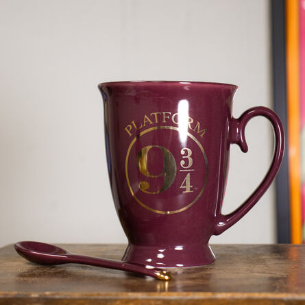 Κούπα Harry Potter - Mug with Spoon, Elegance Collection "Platform9 3/4"