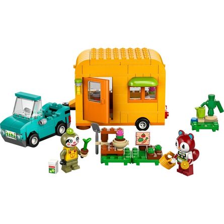 LEGO® Animal Crossing™: Τροχόσπιτο & Κατάστημα Κηπουρικής του Leif (77054) Μαζί με Πασχαλινή Λαμπάδα