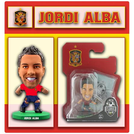 Φιγούρα Creative Toys - Soccerstarz: Spain Jordi Alba - Home Kit Figure (405091)