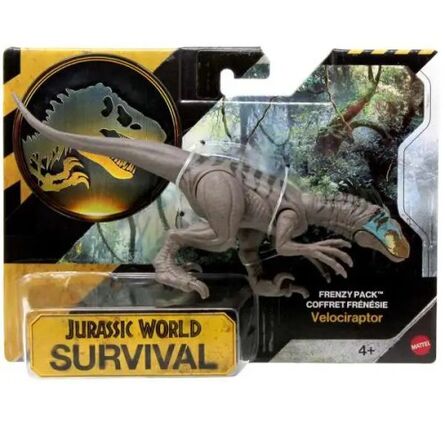 Φιγούρα Δράσης Mattel Jurassic World: Survival -  Frenzy Pack Velociraptor Figure (JKL60)