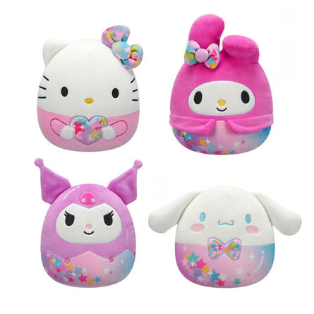 Λούτρινο Squishmallows Sanrio Hello Kitty And Friends Star Shine 1τμχ Τυχαία Επιλογή
