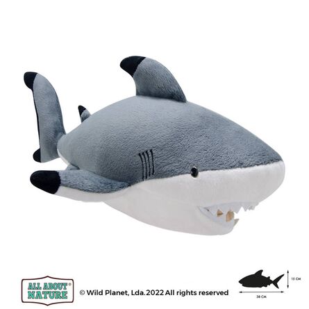 Λούτρινο K7412 Black Tip Shark 38cm