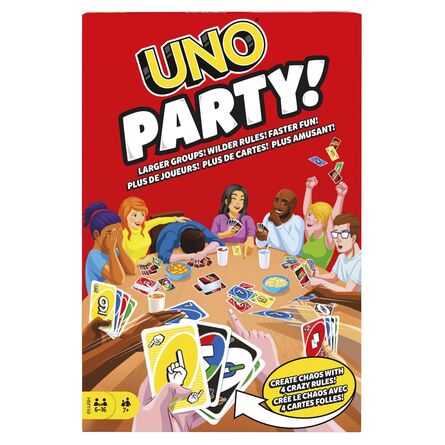 Επιτραπέζιο με Κάρτες Mattel Uno Party
