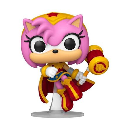 Φιγούρα Funko Pop! Justice League x Sonic the Hedgehog - Amy Rose as Wonder Woman