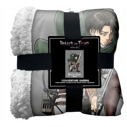 Κουβέρτα Attack On Titan Sherpa  Plaid