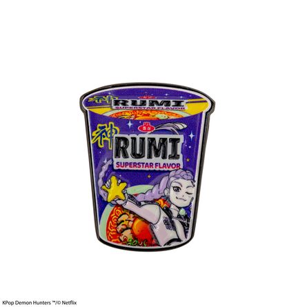 Καρφίτσα K- Pop Demon Hunters Rumi Superstar Flavor Noodles Pin Badge