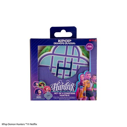 Σουβέρ K-Pop Demon Hunters - HUNTR/X Coasters (Set of 4)