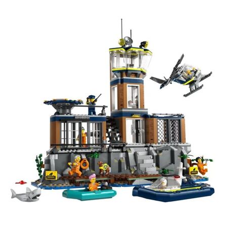 LEGO® City: Παιχνίδι Νησί-Φυλακή της Αστυνομίας (60419)