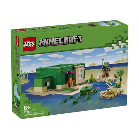 LEGO® Minecraft®: Το Παραθαλάσσιο Σπίτι-Χελώνα, Μοντέλο (21254)