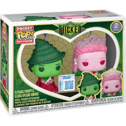 Funko Pocket Pop! 2-Pack: Wicked - Glinda & Elphaba (Ombre)
