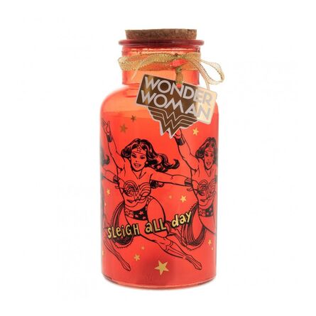 Διακοσμητικό Βάζο με Φωτάκια LED DC Comic Wonder Woman