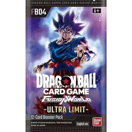 Dragon Ball Super Card Game Fusion World Box Ultra Limit Booster  1 Φακελάκι