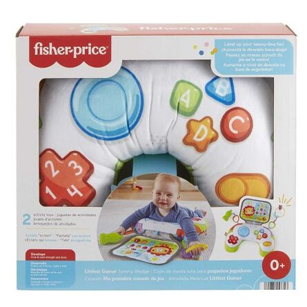 Βρεφικό Παιχνίδι Fisher-Price: Littlest Gamer Tummy Wedge (HGB89)