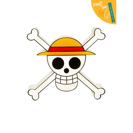 One Piece Lamp Skull Along with an Easter Candle