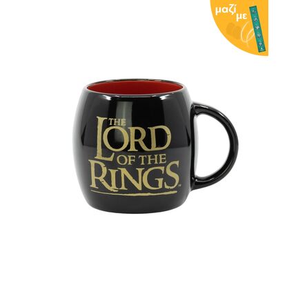 Lord Of The Rings Ceramic Globe Mug Along with an Easter Candle