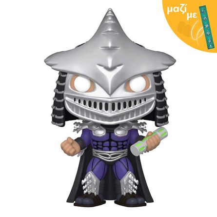Φιγούρα Funko Pop! Jumbo Teenage Mutant Ninja Turtles Super Shredder (Special Edition) Μαζί με Πασχαλινή Λαμπάδα