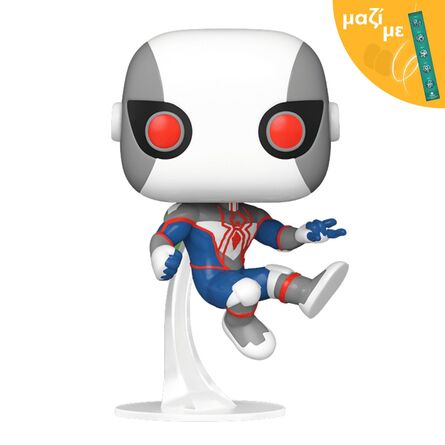 Funko Pop! Spider-Man - Spider-Man in Bug-Eyes Armor (WinterCon2022) Along with an Easter Candle