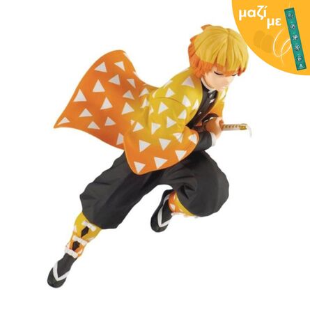 Φιγούρα Demon Slayer Kimetsu No Yaiba Zenitsu Agatsuma Μαζί με Πασχαλινή Λαμπάδα