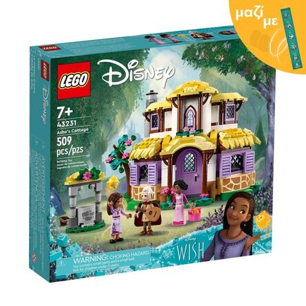 LEGO® Disney Princess™ Wish: Asha's Cottage (43231) Along with an Easter Candle
