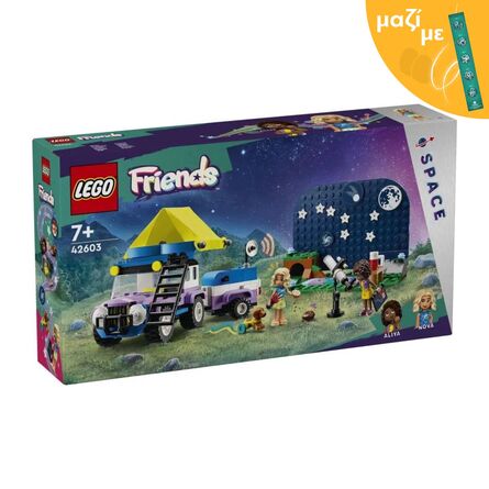 LEGO® Friends: Stargazing Camping Vehicle Toy (42603) Along with an Easter Candle