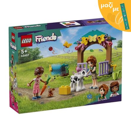 LEGO® Friends: Autumn’s Baby Cow Shed Toy (42607) Along with an Easter Candle