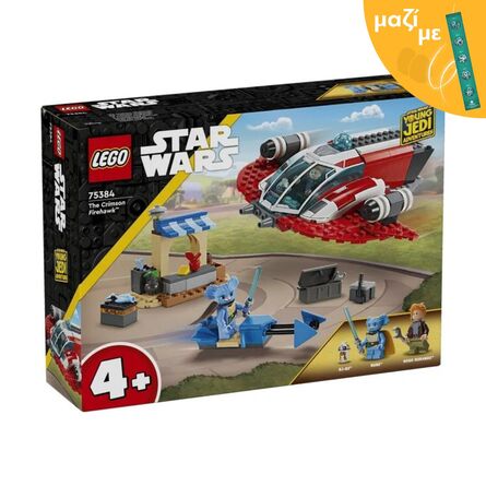 LEGO® Star Wars™: The Crimson Firehawk™ Set (75384) Along with an Easter Candle