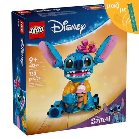 LEGO® Disney Classic: Stitch (43249) Μαζί με Πασχαλινή Λαμπάδα