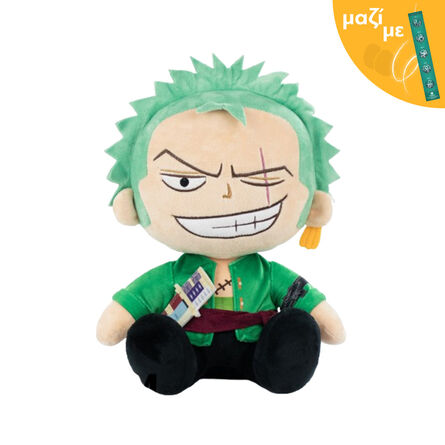 One Piece Zoro Plush Along with an Easter Candle