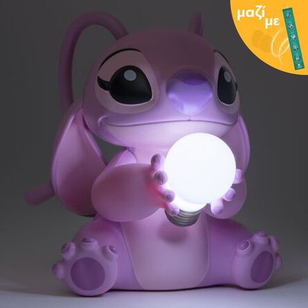 Φωτιστικό Disney Stitch -Angel  Light Μαζί με Πασχαλινή Λαμπάδα