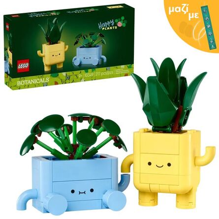 LEGO® Botanical Collection: Happy Plants (10349) Along with an Easter Candle