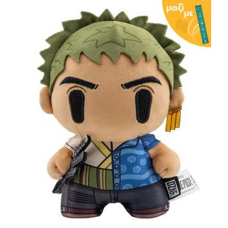 One Piece Zoro DZNR Plush Along with an Easter Candle