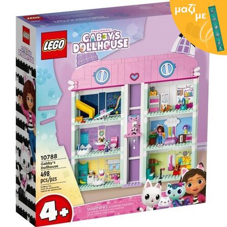 LEGO® Gabby's Dollhouse: Το Κουκλόσπιτο της Γκάμπι (10788) Μαζί με Πασχαλινή Λαμπάδα