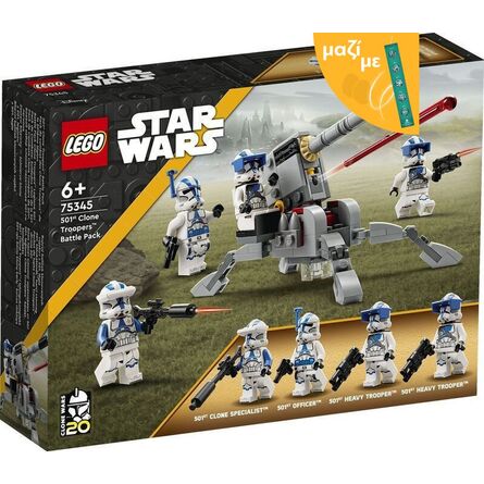 LEGO® Star Wars™: 501st Clone Troopers™ Battle Pack (75345) Along with an Easter Candle