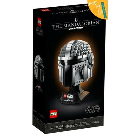 LEGO® Star Wars™: The Mandalorian™ Helmet (75328) Along with an Easter Candle