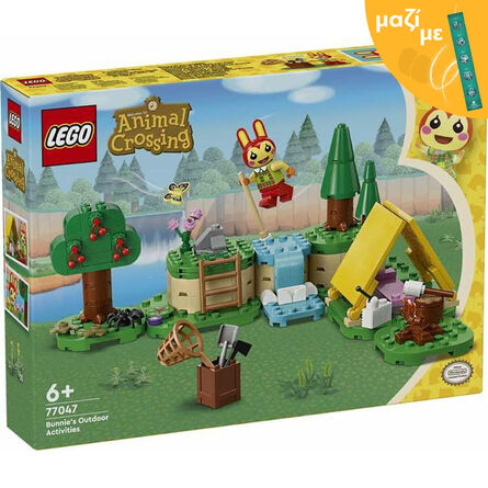 LEGO® Animal Crossing™: Bunnie's Outdoor Activities (77047) Along with an Easter Candle