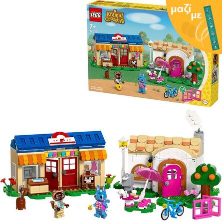 LEGO® Animal Crossing™: Nook's Cranny & Rosie's House (77050) Along with an Easter Candle
