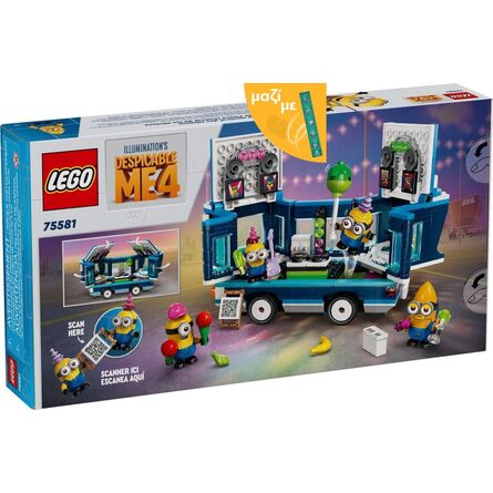 LEGO® Despicable Me 4: Minions’ Music Party Bus (75581) Along with an Easter Candle