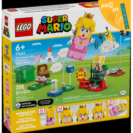 LEGO® Super Mario™: Adventures with Interactive LEGO® Peach™ (71441) Along with an Easter Candle